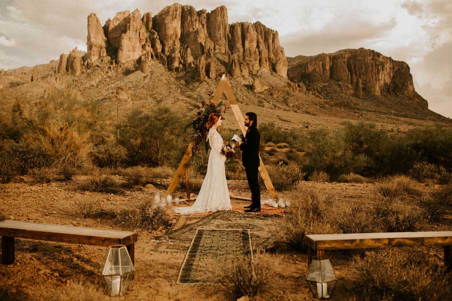 Magical Wizarding Wedding Inspiration Featured on Arizona Weddings