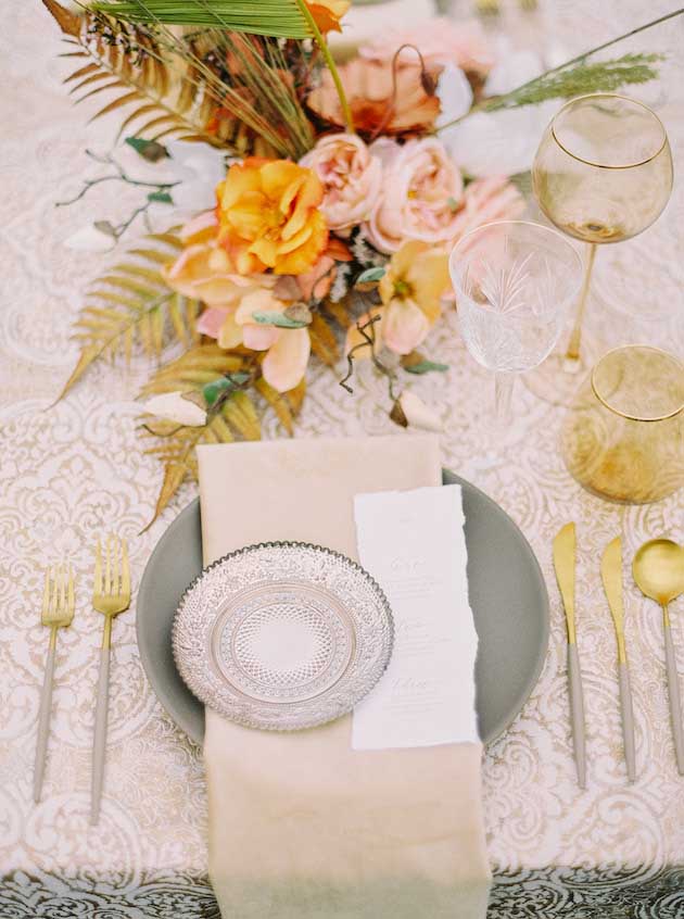 Luxe Linen, Ruffled Blog, This Love of Yours Photography, Smoke and Amber Wedding Inspiration, Wedding Inspo, Wedding Styled Shoot, Luxury Linen, Luxury Weddings