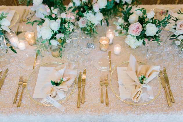 Luxe Linen, country club wedding, southern wedding, luxury linen, wedding linen, luxurious weddings