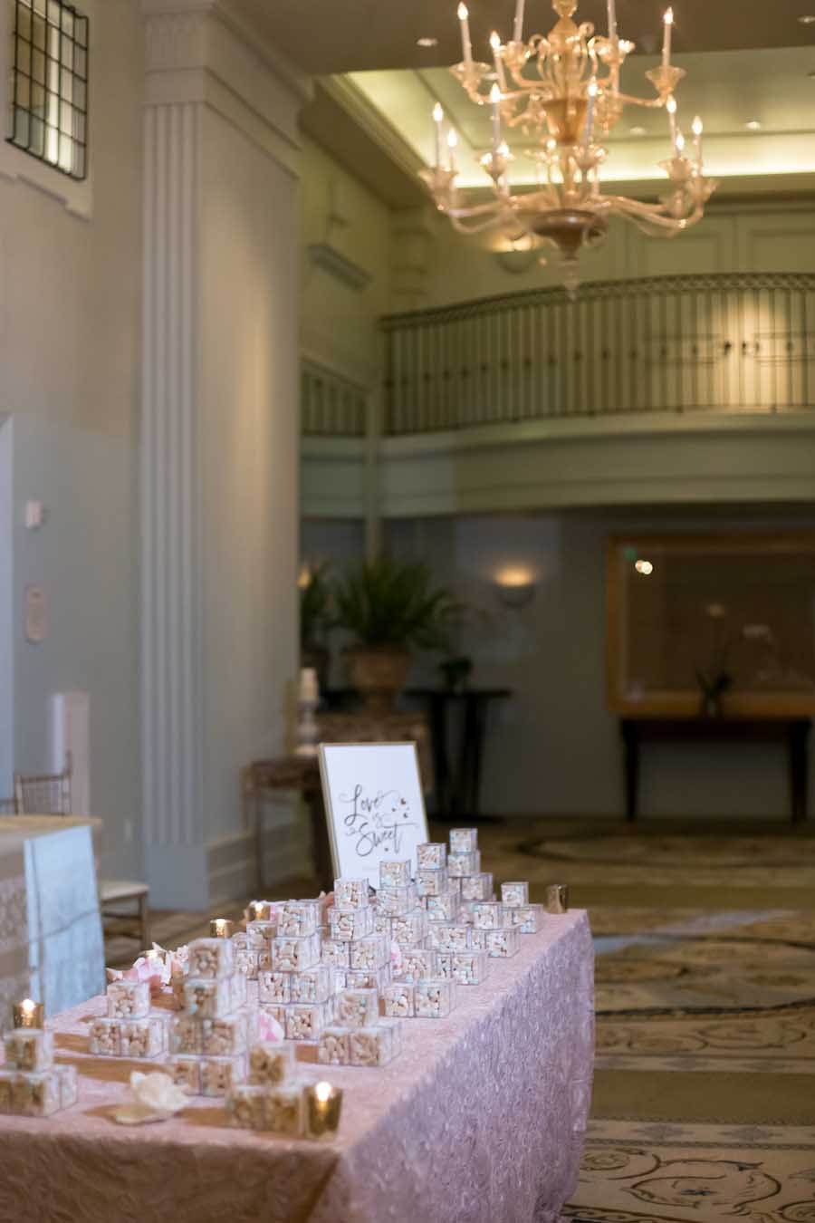 Casa Del Mar Wedding Reception dessert table