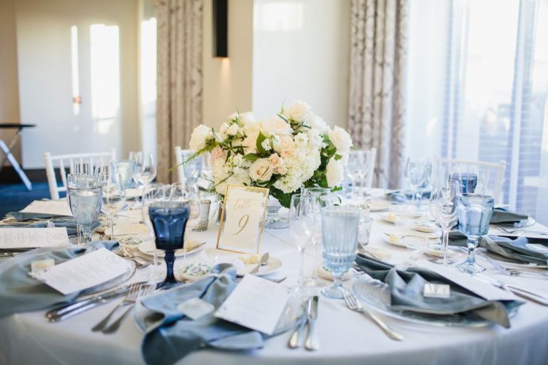 Classic Blue Hued Wedding Featured on Inside Weddings