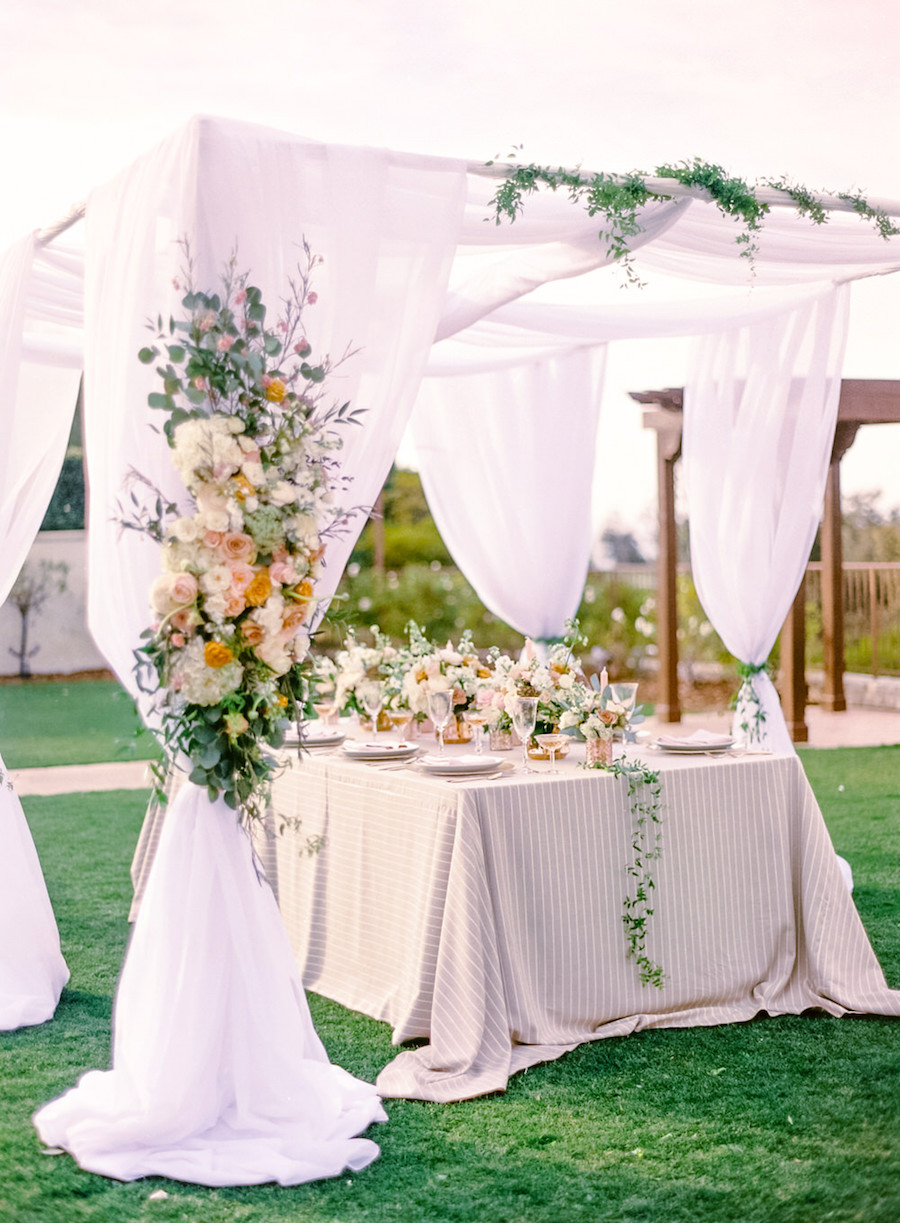 Al Fresco Wedding Featured on Ruffled Blog – Luxe Linen