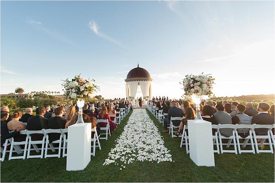 Elegant Pelican Hill Resort Wedding Featured on California Wedding Day
