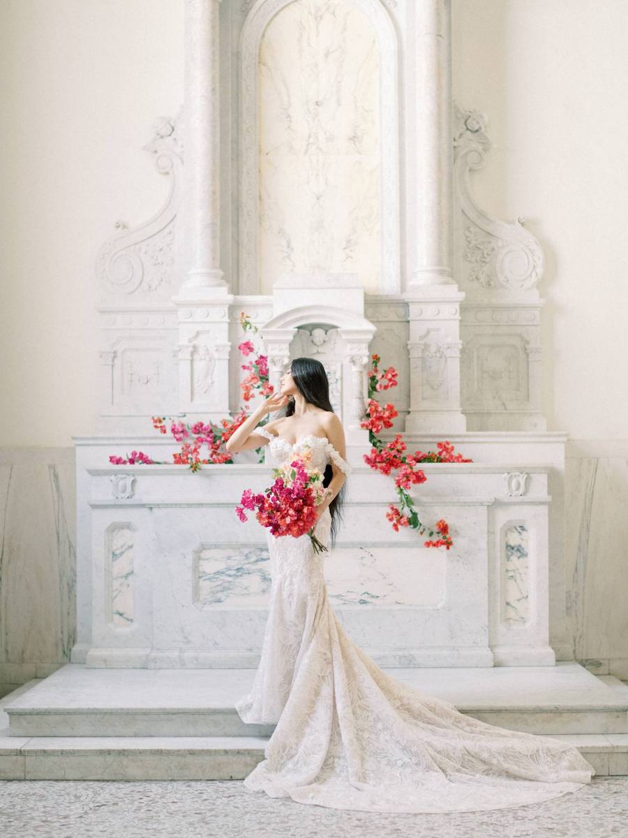 Vibrant Floral Inspired Wedding featured on Magnolia Rouge1