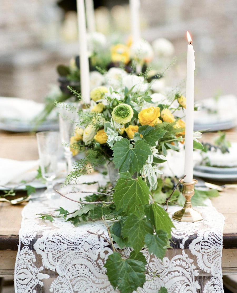 Yellow Fall Wedding Featured on Style Me Pretty