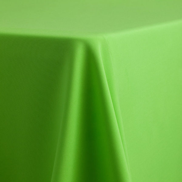 Lime Green Polyester Poplin