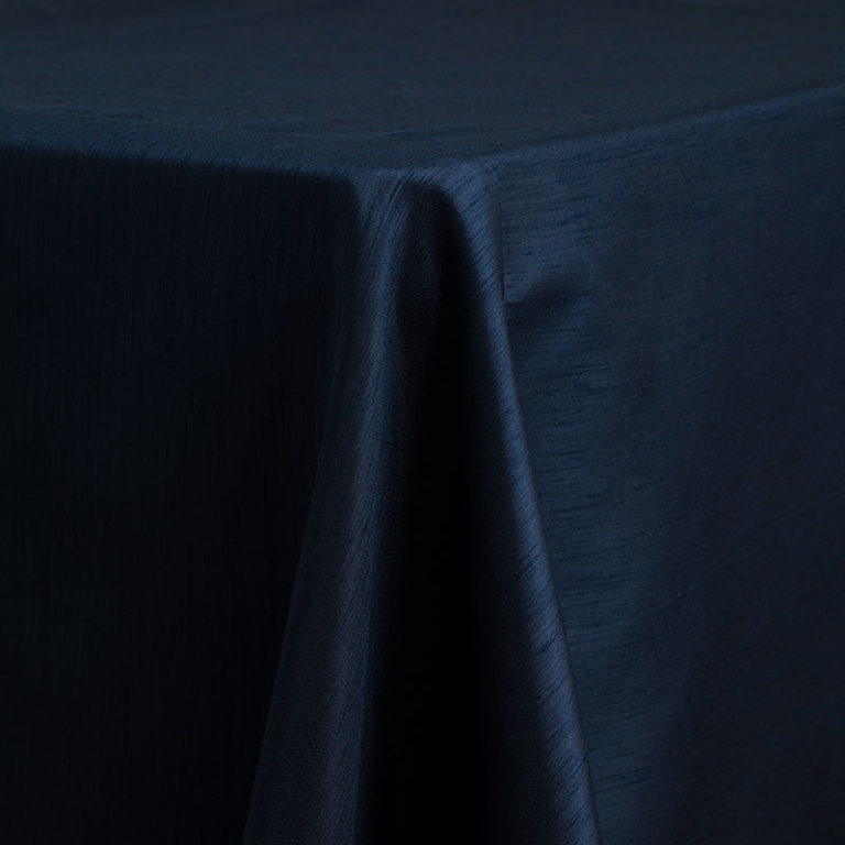 Navy Shantung