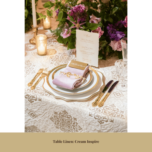Cream Inspire Table Linen