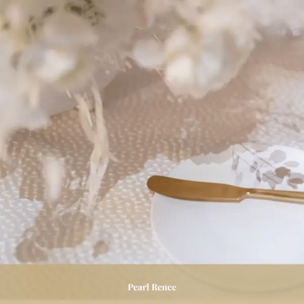 Pearl Renee Table Linen