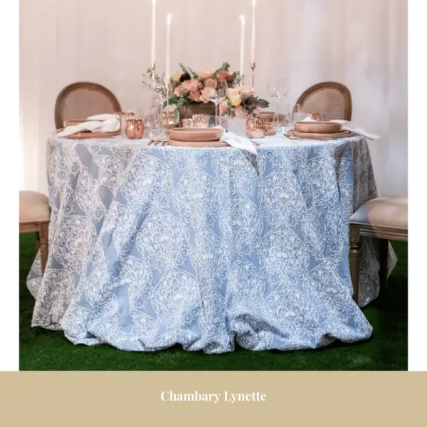 Chambray Lynette table linen